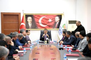 Malatya Muhtarlar Derneğinden Başkan Gürkan’a Ziyaret