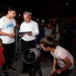 Yeşilyurt Kent Konseyinin ‘Teleskop İle Ay Gözlemleme’ Etkinliği Yoğun İlgi Gördü